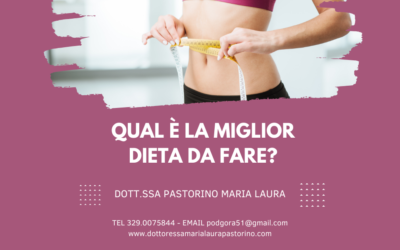 Qual è la miglior dieta da fare?