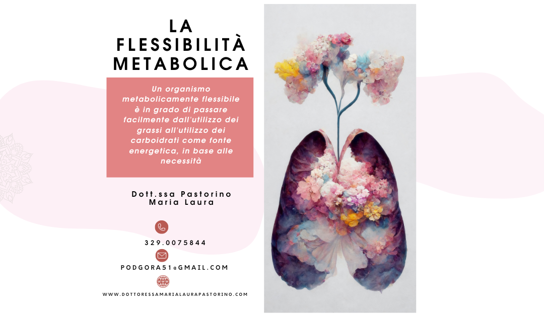 La flessibilità metabolica