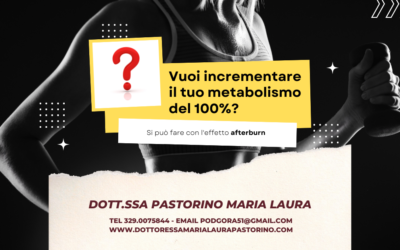 Vuoi incrementare il tuo metabolismo del 100%?